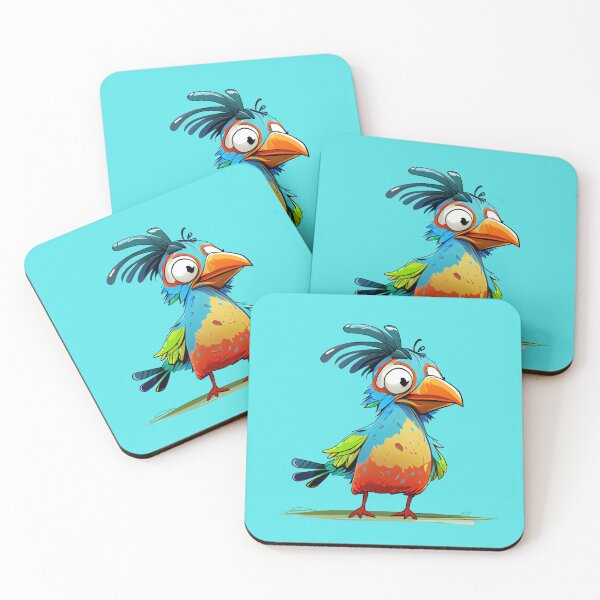 Item preview, Colorful Crazy Bird designed and sold by KOTOdesign.