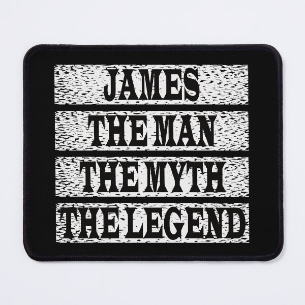 Item preview, James The Man The Myth The Legend designed and sold by GaryDobson.