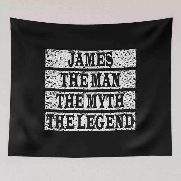 Item preview, James The Man The Myth The Legend designed and sold by GaryDobson.