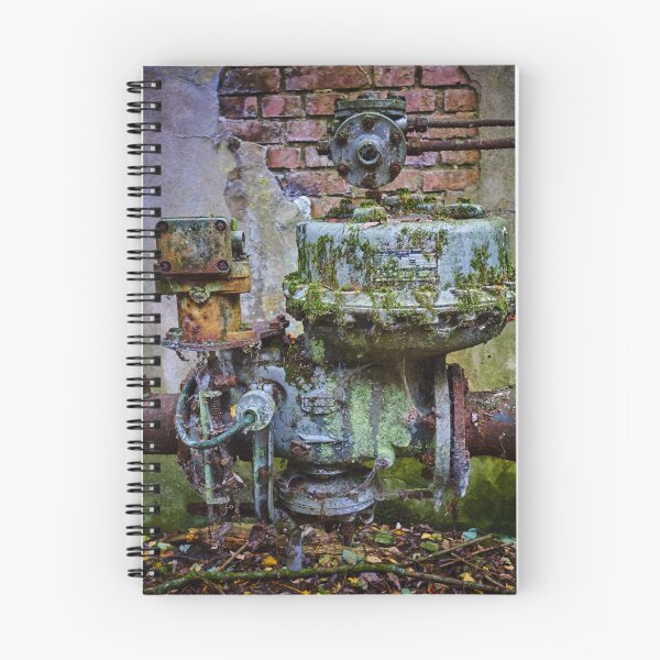 Item preview, Urbex Photography | moss and abandoned pipes designed and sold by Cora Wirth.