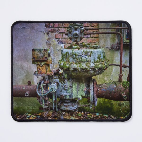 Item preview, Urbex Photography | moss and abandoned pipes designed and sold by Cora Wirth.