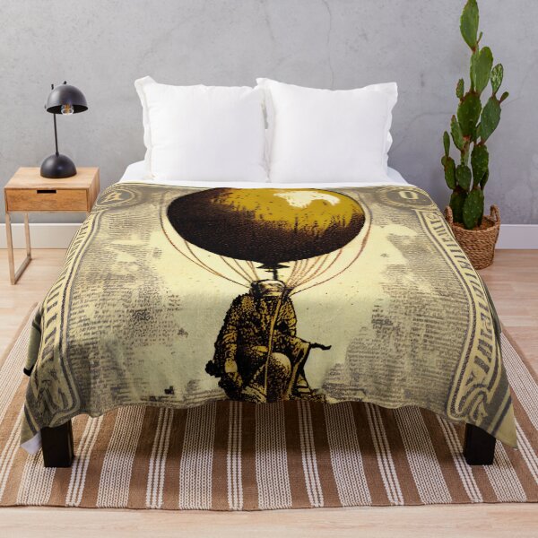 Item preview, The Jangling Stamp and Balloon Digital Painting designed and sold by CodeAndColors.