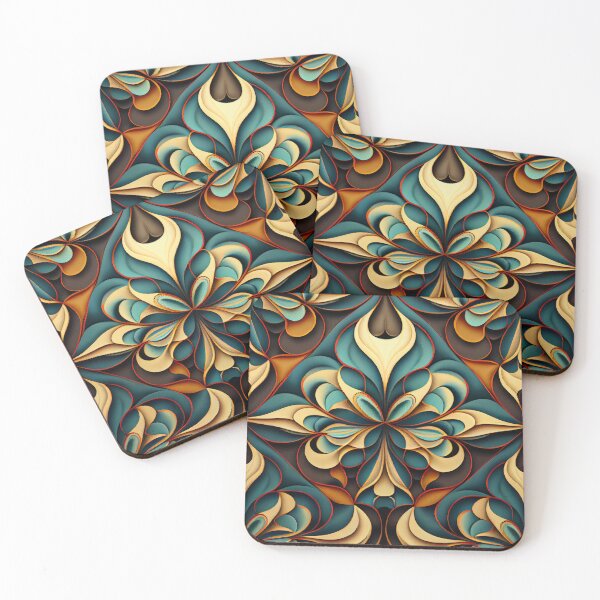 Item preview, Organic Contemporary Pattern Digital Painting designed and sold by CodeAndColors.
