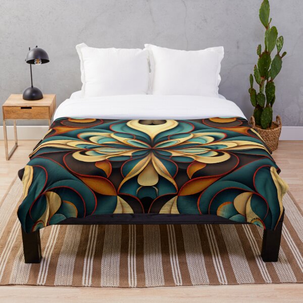 Item preview, Organic Contemporary Pattern Digital Painting designed and sold by CodeAndColors.