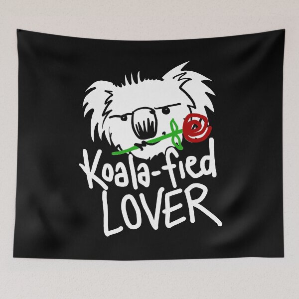 Item preview, "Koala-fied Lover" Funny Australian Koala Pun Design! designed and sold by sketchNkustom.