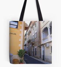 A Side Street In Soller...............................Majorca Tote Bag