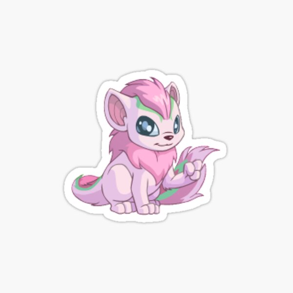 "pastel xweetok neopets" Sticker for Sale by glenzzz Redbubble