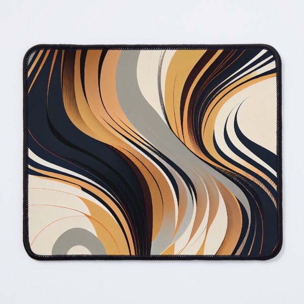 Item preview, Flowing Minimalist Pattern Digital Painting designed and sold by CodeAndColors.