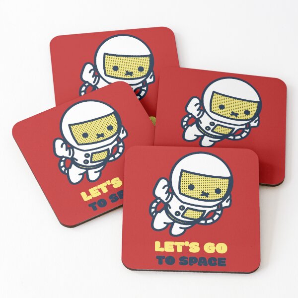 Item preview, Let's Go To Space designed and sold by purrestrial-co.