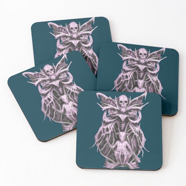 Item preview, Biomechanische Eule Baphomet   designed and sold by nudistinct1.