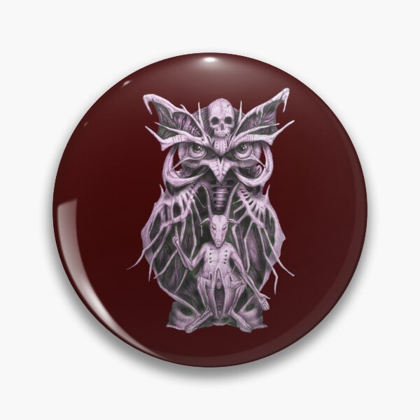 Item preview, Biomechanische Eule Baphomet   designed and sold by nudistinct1.