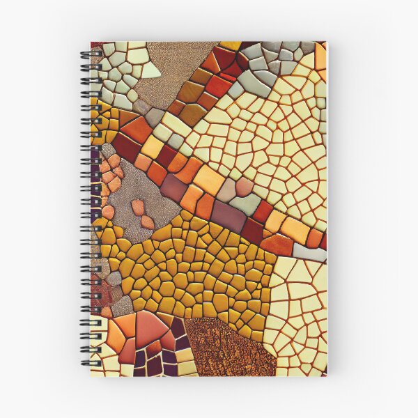 Item preview, Fine Mosaic Desert Modern Pattern Digital Painting designed and sold by CodeAndColors.