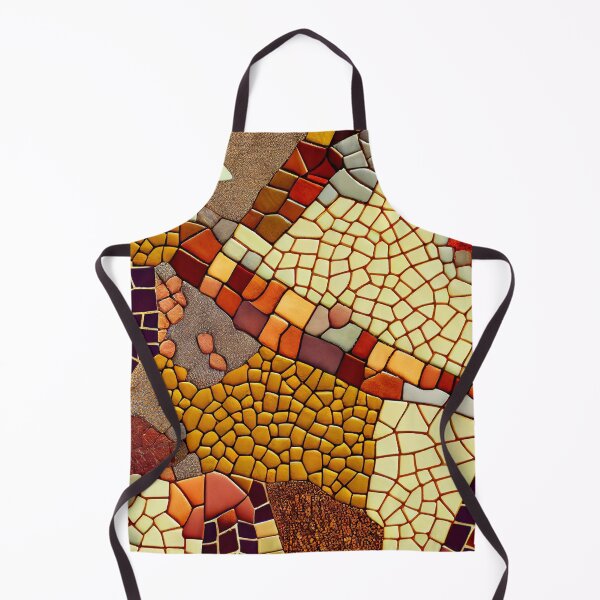 Item preview, Fine Mosaic Desert Modern Pattern Digital Painting designed and sold by CodeAndColors.