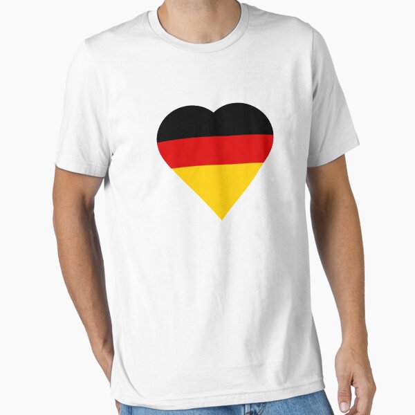 Heart Germany. German flag. Deutschland Essential T-Shirt