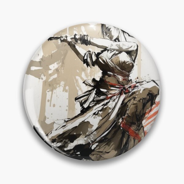 Artikelvorschau, Traditional Chinese Ink painting warrior entworfen und verkauft von DYC-Innovations.
