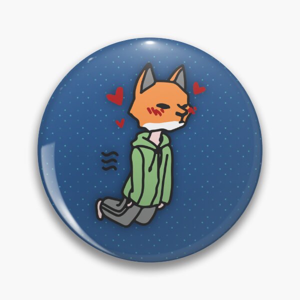 Item preview, Foxendael | Men in a fox mask | Animal pin designed and sold by ankker.