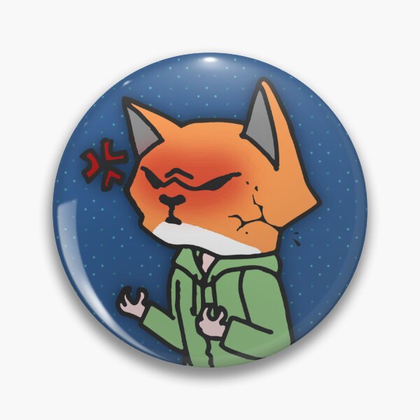 Item preview, Foxendael | Men in a fox mask | Animal pin designed and sold by ankker.
