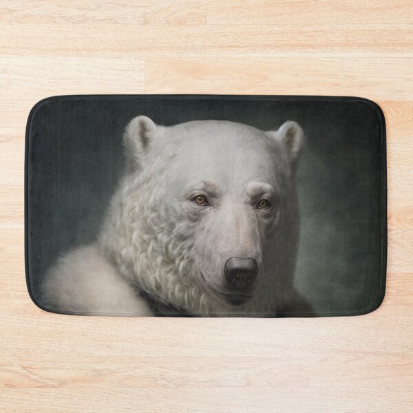Item preview, Hyper Realistic Polar Bear Portrait Royal Renaissance Animal –  Photorealism Classic Royal Portrait Of A Polar Bear designed and sold by MadeByRobots.
