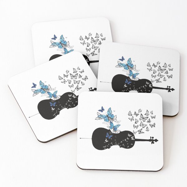 Item preview, Cello butterflies designed and sold by piesdesignart.