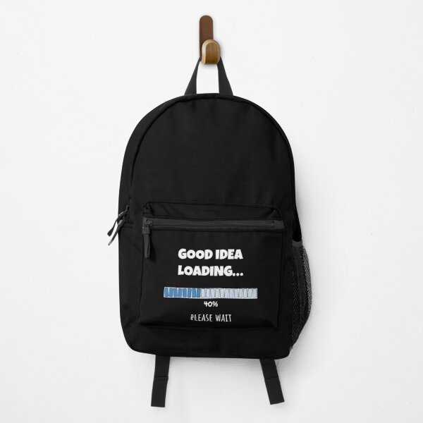 Item preview, Good Idea Loading... Please wait | Funny and witty loading bar text design designed and sold by ArtworkbyEmmy.