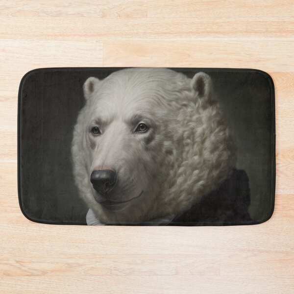 Item preview, Hyper Realistic Polar Bear Portrait Royal Renaissance Animal –  Photorealism Classic Royal Portrait Of A Polar Bear designed and sold by MadeByRobots.