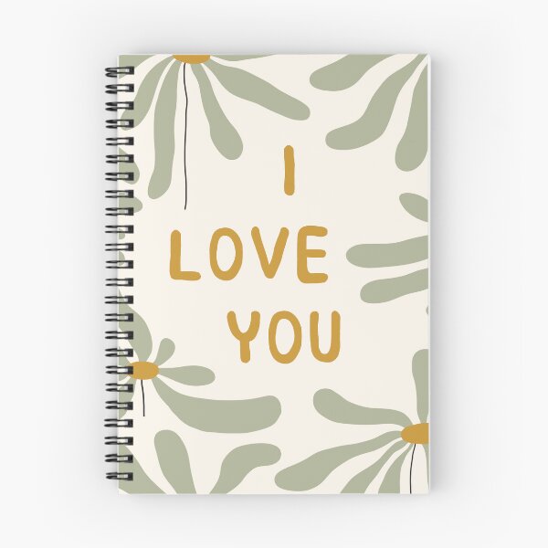 Item preview, I love you card with green winter flowers designed and sold by Illustrationsbz.