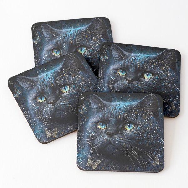 Item preview, Black Elegant British Shorthair designed and sold by Nocturne  Paws.
