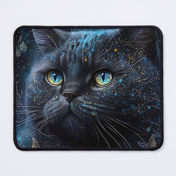 Item preview, Black Elegant British Shorthair designed and sold by Nocturne  Paws.