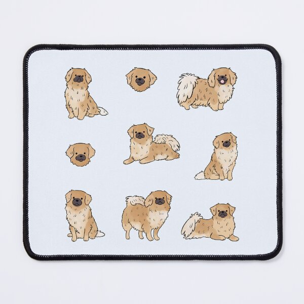 Item preview, Tibetan spaniel Dog cute illustration pack  designed and sold by Yarafantasyart.