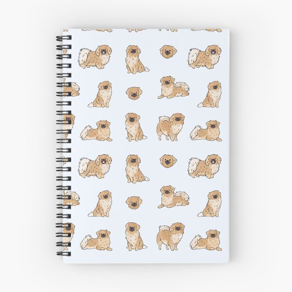 Item preview, Tibetan spaniel Dog cute illustration pack  designed and sold by Yarafantasyart.