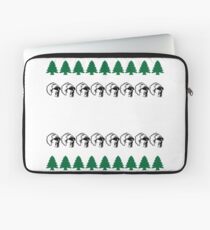 Back to the Future Ugly Christmas Sweater Laptop Sleeve
