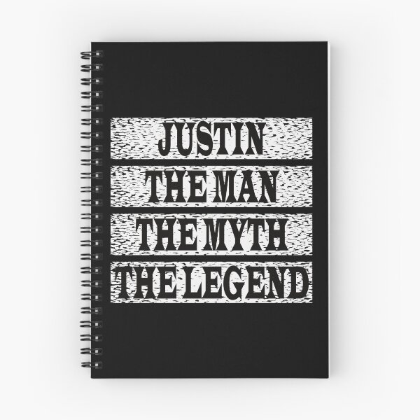 Item preview, Justin The Man The Myth The Legend designed and sold by GaryDobson.