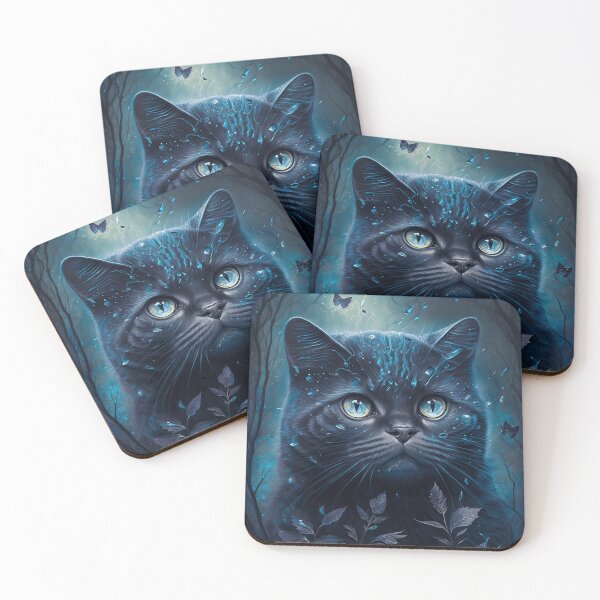 Item preview, Black British Shorthair Wonderland designed and sold by Nocturne  Paws.