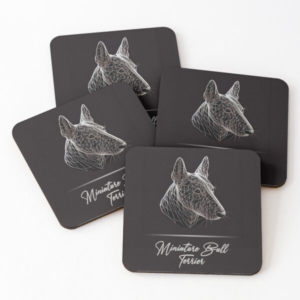 Item preview, Miniature Bull Terrier Portrait designed and sold by Best-Breeds.