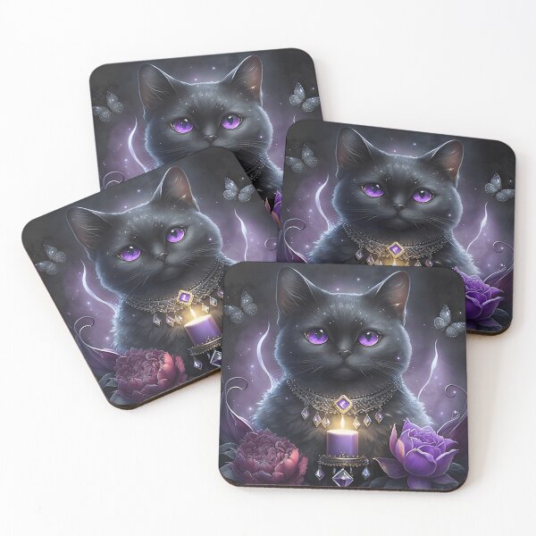 Item preview, Ritualistic Black British Shorthair designed and sold by Nocturne  Paws.