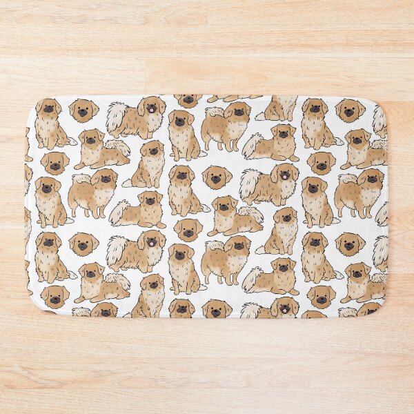 Item preview, Tibetan spaniel Dog cute illustration pattern  designed and sold by Yarafantasyart.