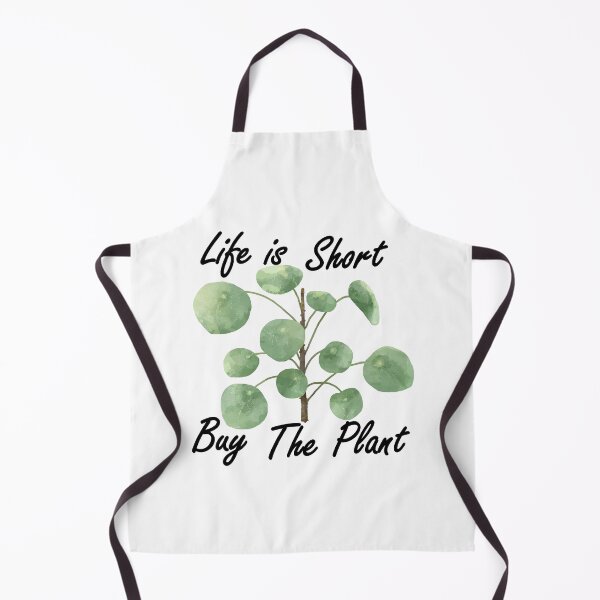 Item preview, Life Is Short Buy The Plant - Pilea Peperomioides designed and sold by FirstTouch.