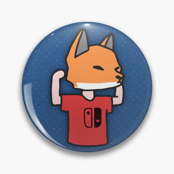 Item preview, Copy of Copy of Foxendael | Men in a fox mask | Animal pin designed and sold by ankker.