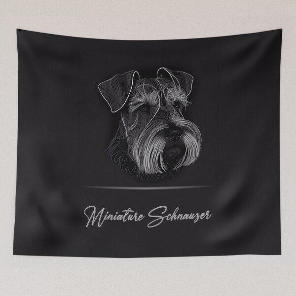 Item preview, Miniature Schnauzer Portrait designed and sold by Best-Breeds.