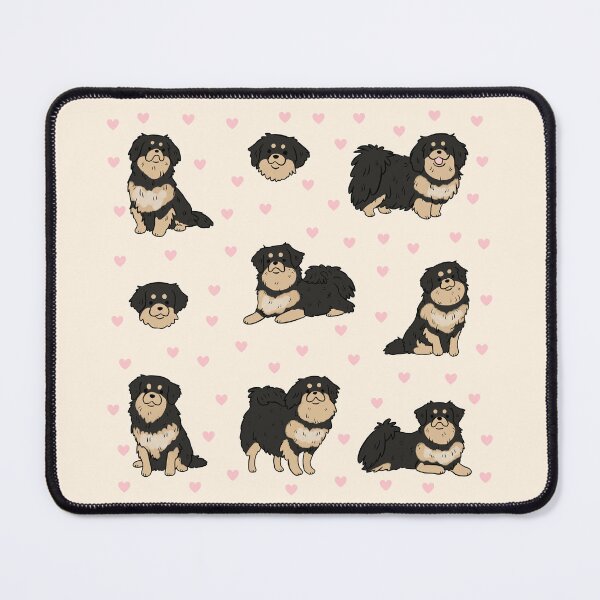 Item preview, Tibetan spaniel Dog cute illustration pack designed and sold by Yarafantasyart.