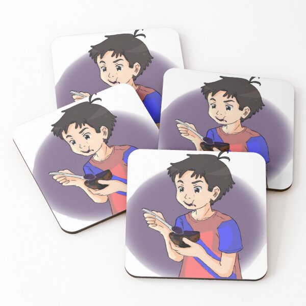 Item preview, Boy enjoying delicious acai bowl designed and sold by AinoOY.