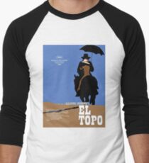 El Topo Classic Movie Poster Men's Baseball Âľ T-Shirt