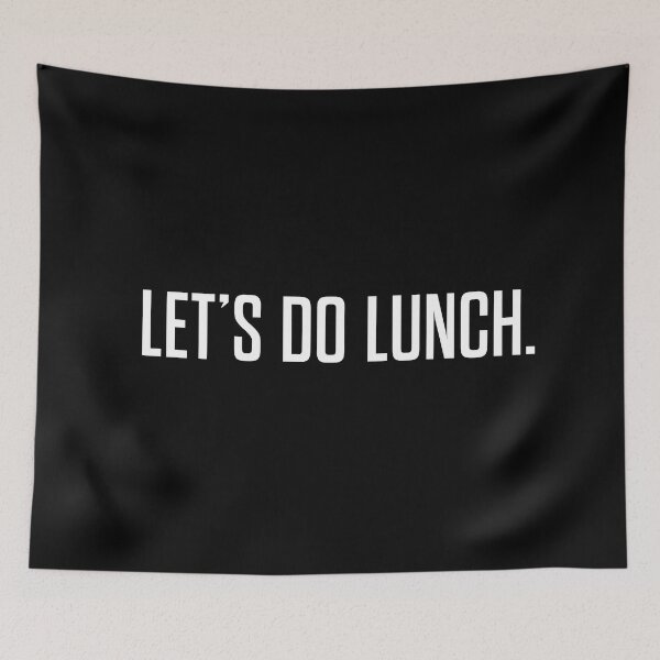 Item preview, Funny Los Angeles Industry Lingo: Let's Do Lunch designed and sold by ClickForMore.