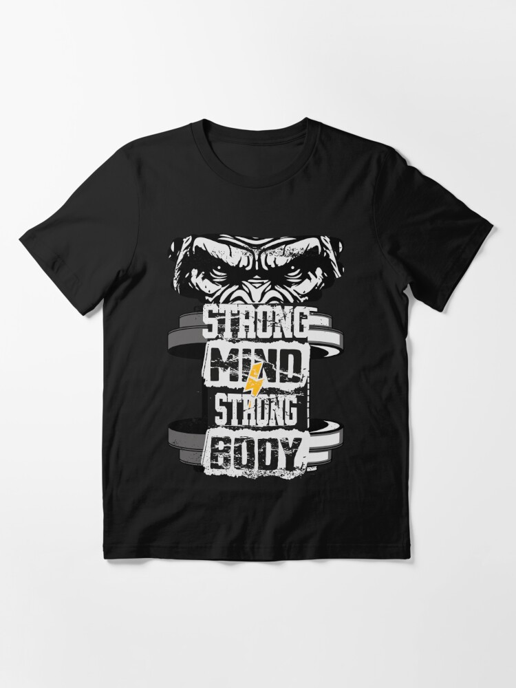 GORILLA BODYBUILDING T-Shirt Gym Fitness Workout' Men's Vintage T-Shirt