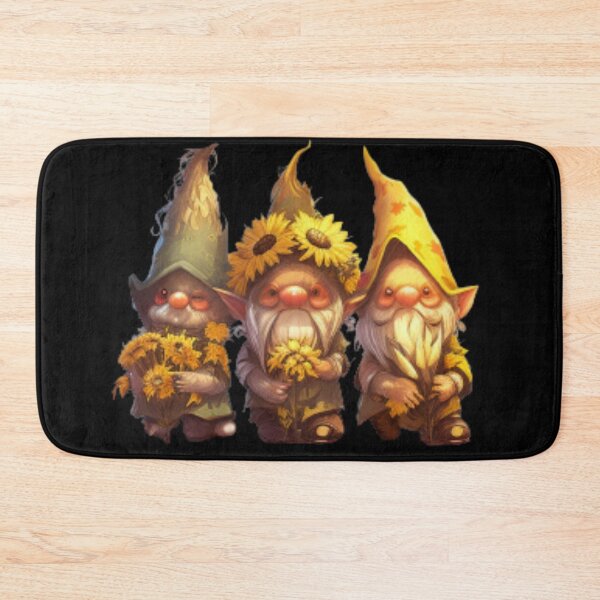 Item preview, Gnomes with Sunflower Leopard Valentine designed and sold by NeboulaHamra.