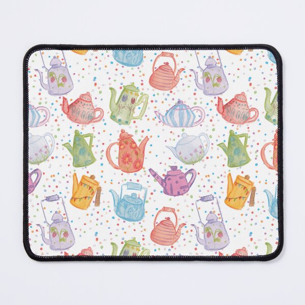 Item preview, Colorful tea party designed and sold by Rhiannon Redfern.