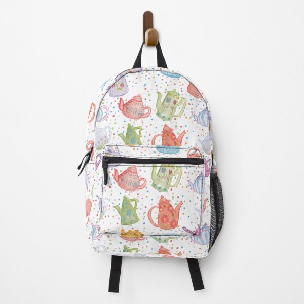 Item preview, Colorful tea party designed and sold by Rhiannon Redfern.