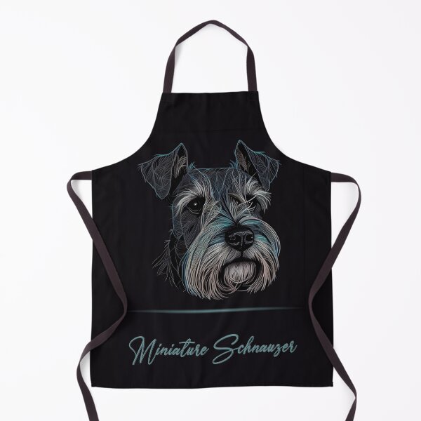 Item preview, Elegant Miniature Schnauzer designed and sold by Best-Breeds.