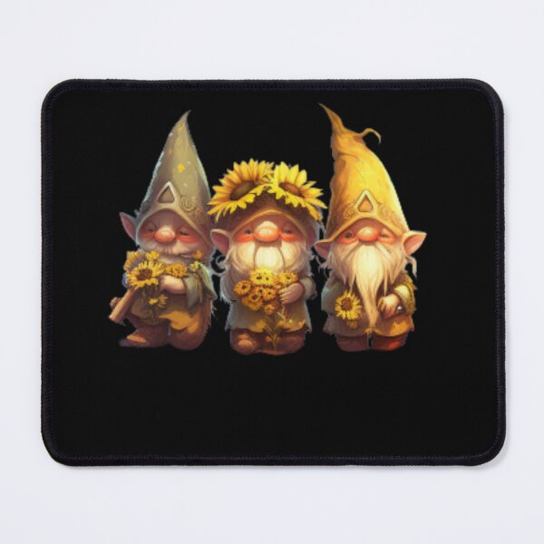 Item preview, Gnomes with Sunflower Leopard Valentine designed and sold by NeboulaHamra.