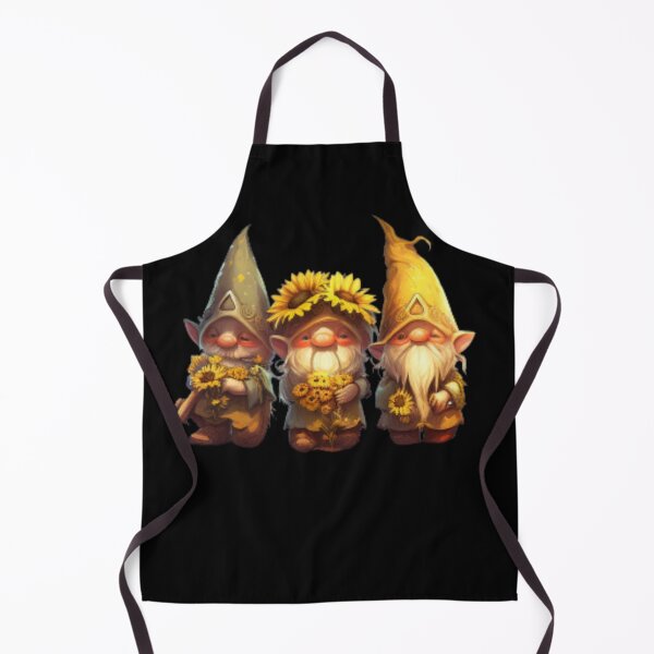 Item preview, Gnomes with Sunflower Leopard Valentine designed and sold by NeboulaHamra.